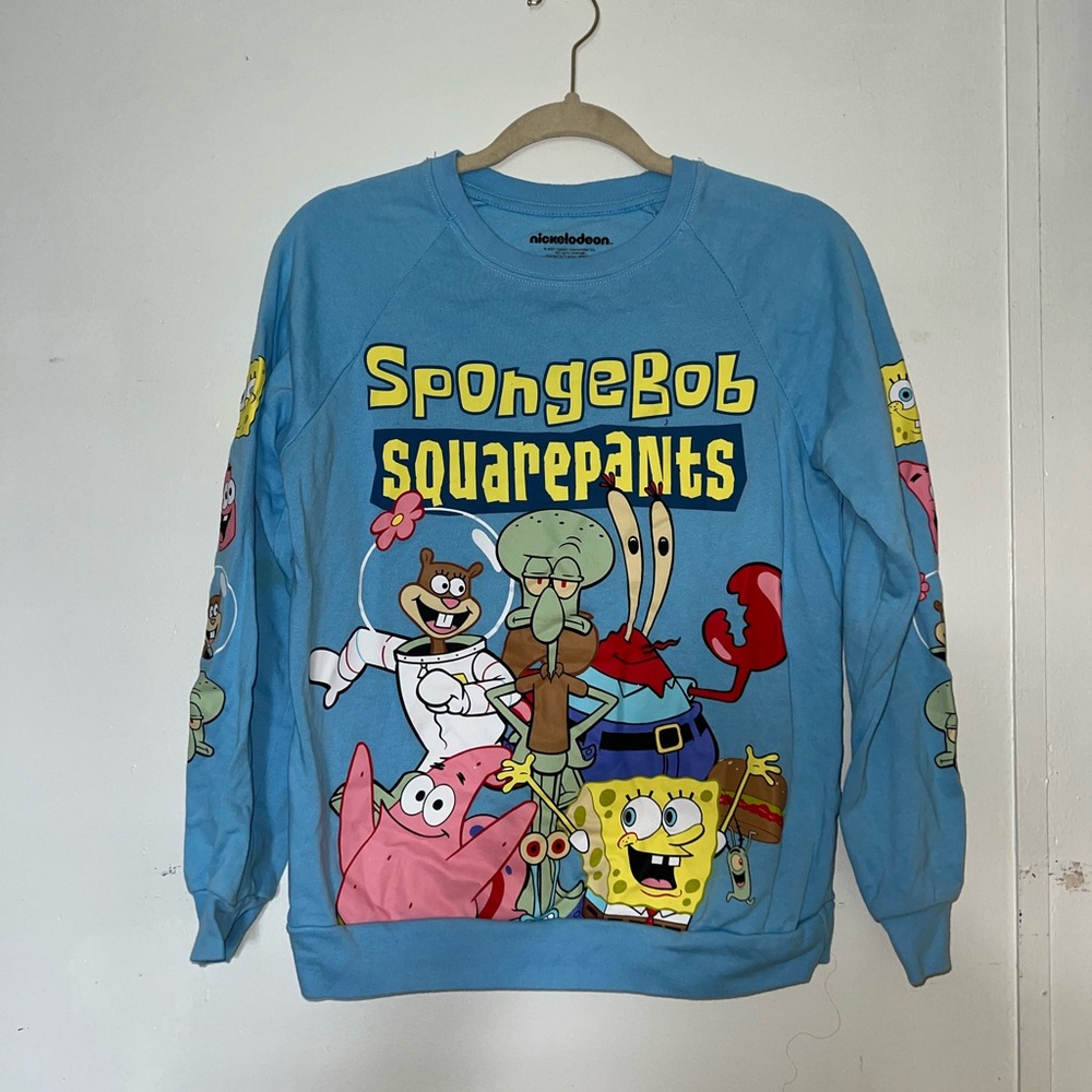 Nickelodeon Blue SpongeBob SquarePants sweater